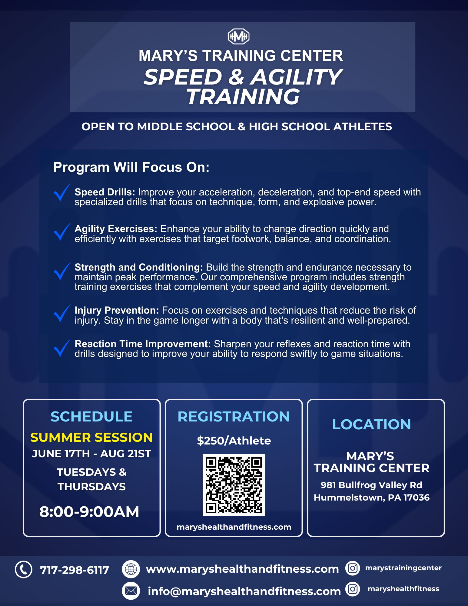 MHFMTC Flyers-19 - Mary's Health and Fitness