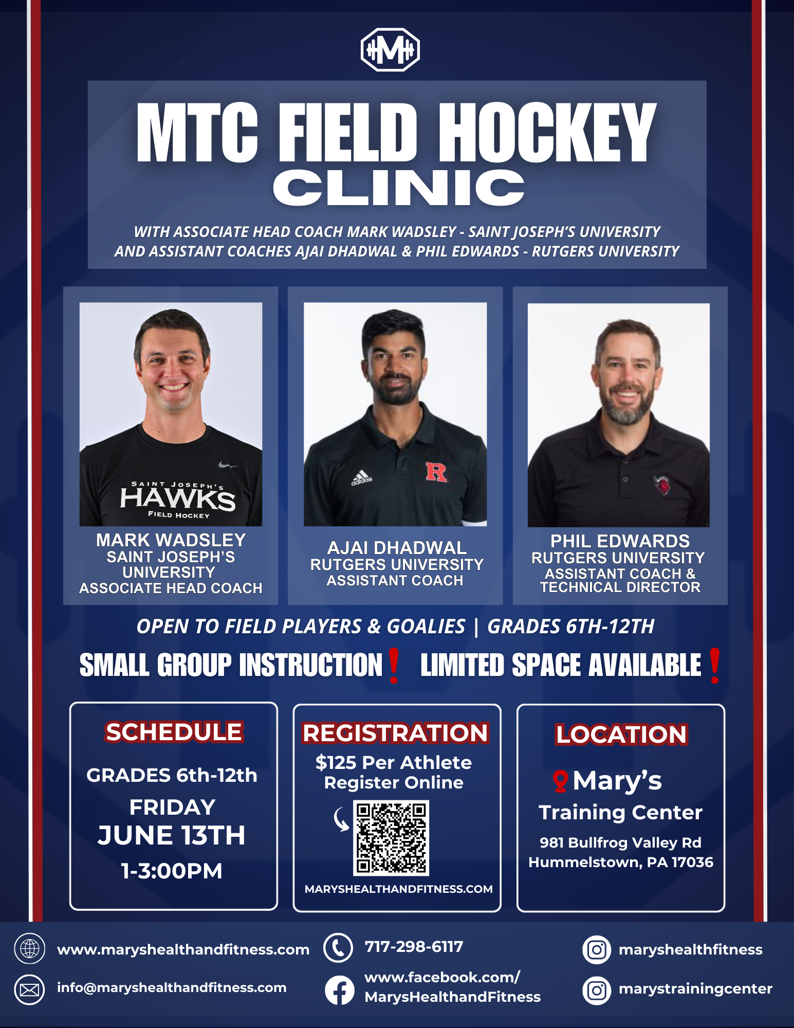 MHFMTC Flyers-3 - Mary's Health and Fitness